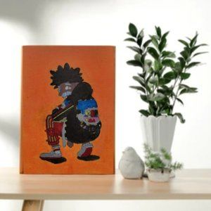 Graffiti man painting